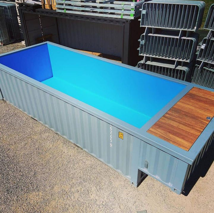 CONTENEDOR PISCINA DE 20 PIES
