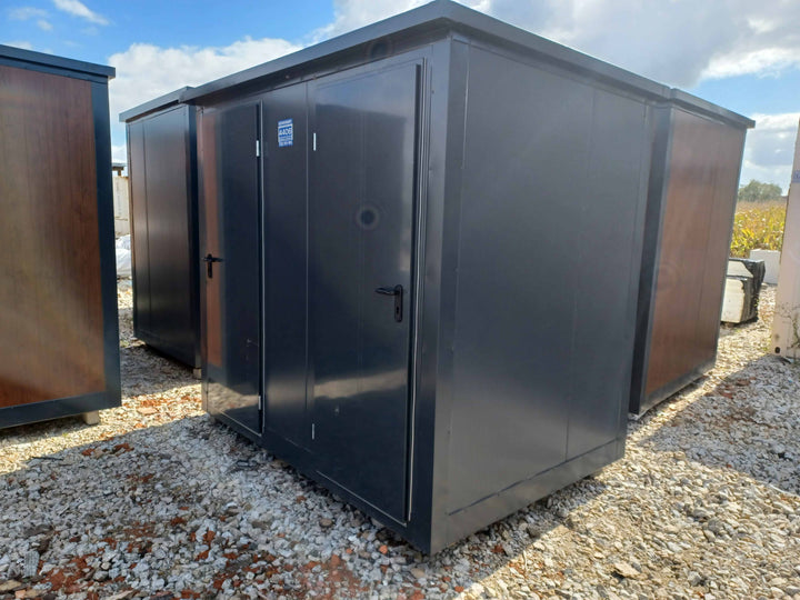 CONTENEDOR SANITARIO DOBLE 2 CABINAS 245x173x229
